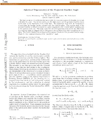 Arxiv:Astro-Ph/0608273 V1 13 Aug 2006 Ln Oteotclpt Ea Ocuetemanuscript the Conclude IV