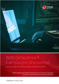 Gaining Insights from Deface Pages Using Defplorex-NG