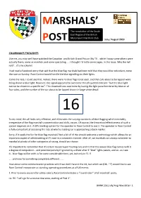 Marshals' Post
