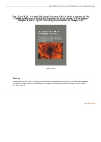 Read PDF \\ the Life of REV. Michael Schlatter Volume 3