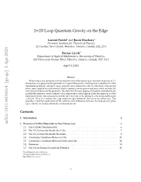 2+1D Loop Quantum Gravity on the Edge,” Phys