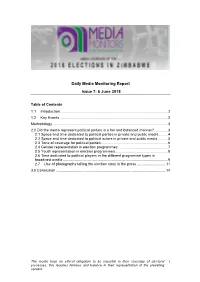 Daily Report Issue 7