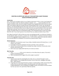 Investing in Artists Bay Area Ally Fund Matching Grant Program Donor Interview Questions