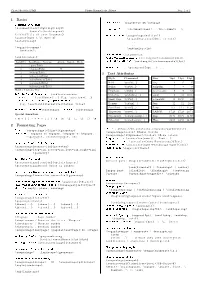 1 Basics 2 Formatting Pages 3 Text Attributes