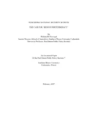 Publishing National Security Secrets