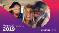 Annual Report 2019 Group All-In-One Report Including Following Documents