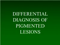 E. PIGMENTED LESIONS.Pdf