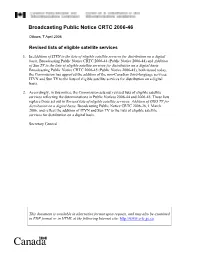 PDF Format Or in HTML at the Following Internet Site