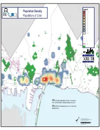 Population Density Populations of Color