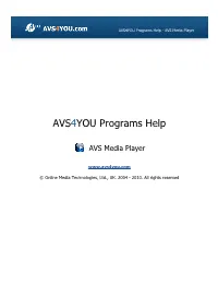 AVS Media Player