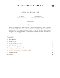 Lifting: As Easy As 1,2,3