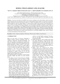 Rukma Vimana Design and Analysis