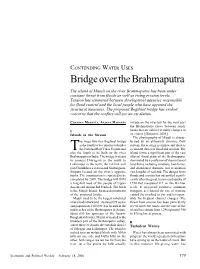 Bridge Over the Brahmaputra