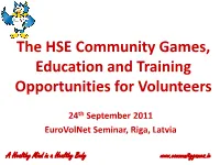 Community Games Presentation