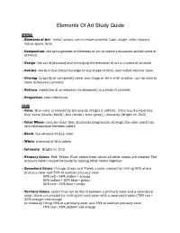 Elements F17 Study Guide