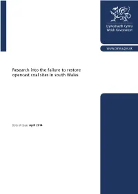 Research Into the Failure to Restore Opencast Coal Sites in South Wales