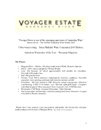Voyager Estate Cabernet Sauvignon Merlot