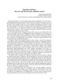 Exposing Exoticism – the Near and the Far in the Exhibition Context