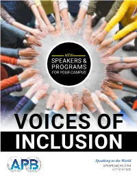 Speakers & Programs