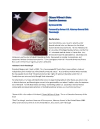 Citizens Without a State: Executive Summary