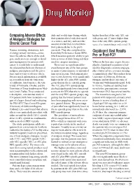 Comparing Adverse Effects of Analgesic Strategies For