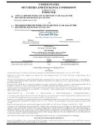 Fiscal Year 2020 Annual Report on Form 10-K