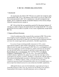 Section 501 on the Ground That All of Its Profits Are Payable to One Or More Organizations Exempt from Taxation Under Section 501