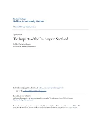 The Impacts of the Railways in Scotland