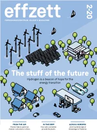 The Stuff of the Future Hydrogen Is a Beacon of Hope for the Energy Transition
