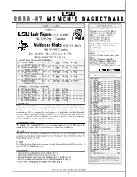 2006-07 Women's Basketball
