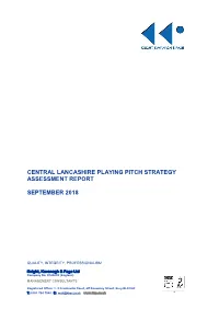 Playing Pitch Strategy Assessment Report