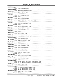 Douglas H 2013 Revised