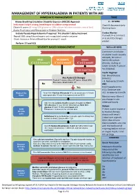 Management of Hyperkalaemia in Patients with Aki Immediate Management Time