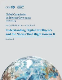 Understanding Digital Intelligence and the Norms That Might Govern It