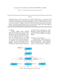 Using Esterel-C to Model and Verify the PIC16F84 Microcontroller