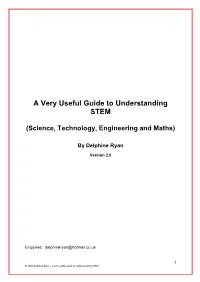 A Very Useful Guide to Understanding STEM