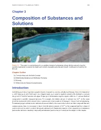 Composition of Substances and Solutions 129