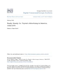 Toyota's Advertising in America, 1958-1979