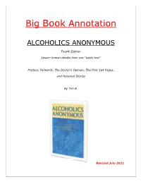 Big Book Annotation