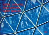 Cities, Suburbs, Local Places, Open Spaces