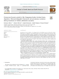 Cretaceous-Cenozoic Growth of the Patagonian Broken Foreland Basin