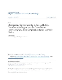 Recognizing Environmental Justice in History: Resistance And