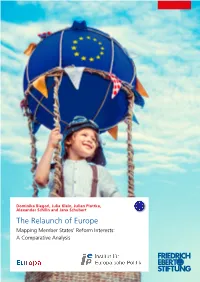 The Relaunch of Europe Mapping Member States’ Reform Interests: a Comparative Analysis