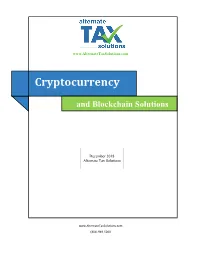 And Blockchain Solutions Cryptocurrency