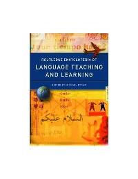 INTRO Encyclopedia of Language Teaching.Pdf