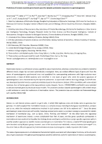 Prediction of Meiosis-Essential Genes Based Upon the Dynamic Proteomes Responsive to Spermatogenesis