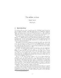 The Euler Package