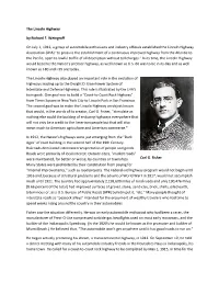 The Lincoln Highway History by Richard F. Weingroff