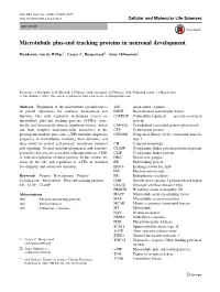 Microtubule Plus-End Tracking Proteins in Neuronal Development