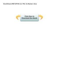 Read Ebook {PDF EPUB} Live Wire by Harlan Coben Book Review: Live Wire by Harlan Coben